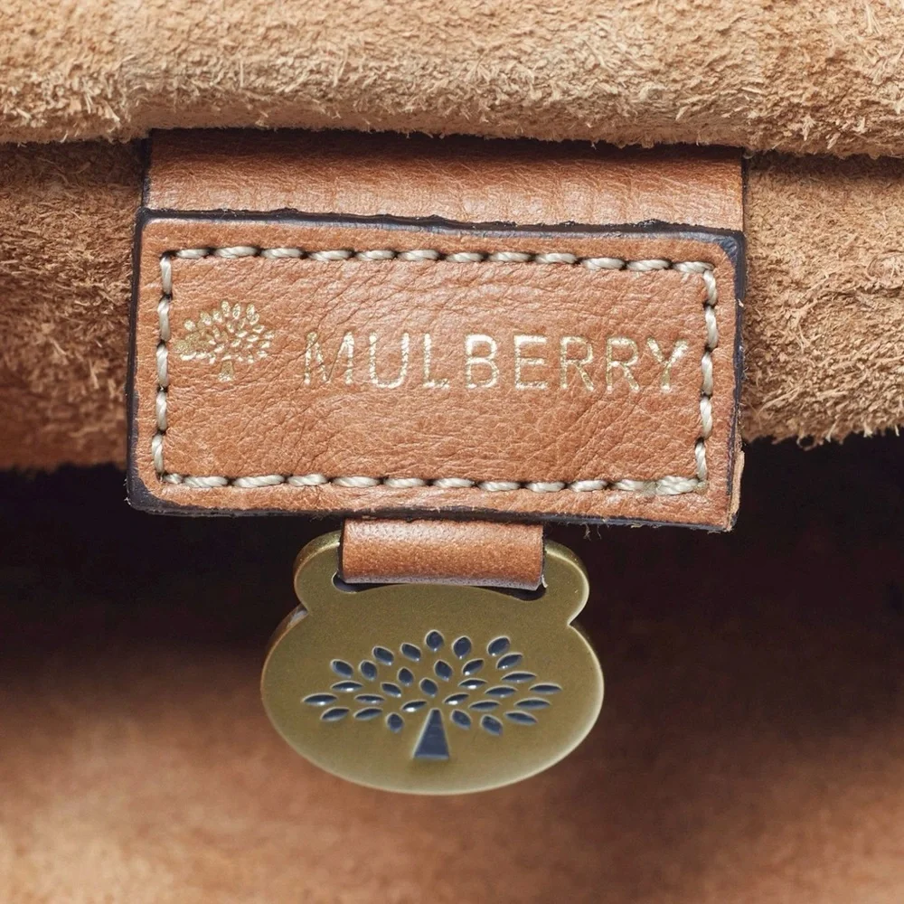 Mulberry Antony Brown Leather Messenger Bag